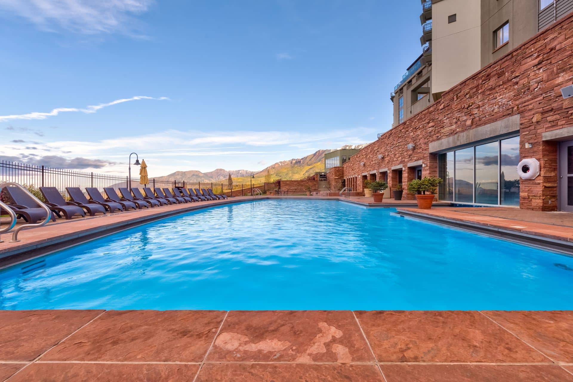 Fitness The Peaks Resort Spa Telluride   The Peaks Telluride Outdoor Pool 